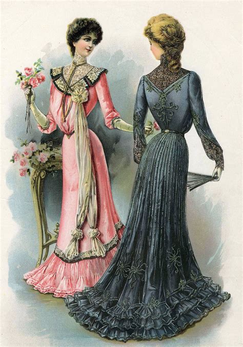 edwardian fashion styles 1900s.